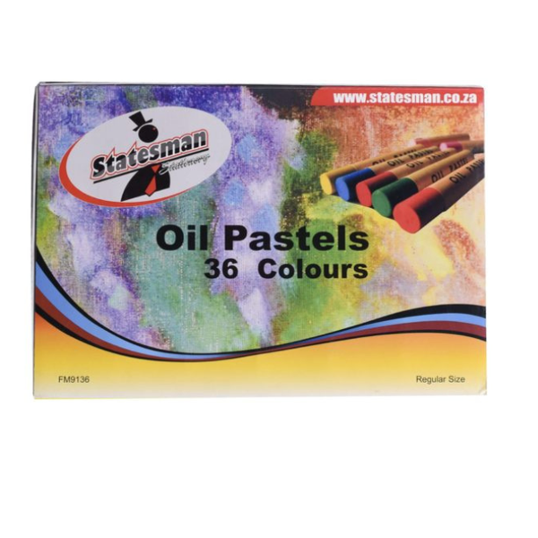 Oil Pastels Set of 36 Colors - Statesman