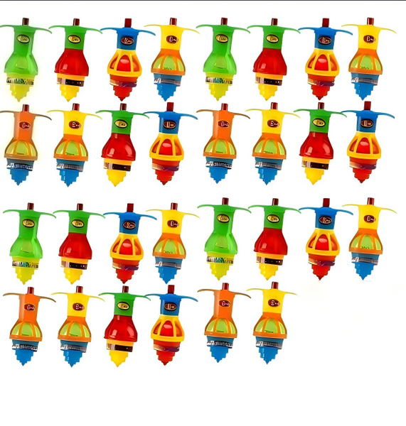 Catapult Spinning Tops - Creative Stress Relief Toys - 30 Piece