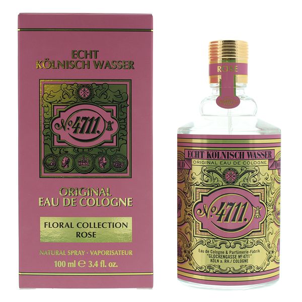 4711 Rose Eau de Cologne 100ml (Parallel Import)