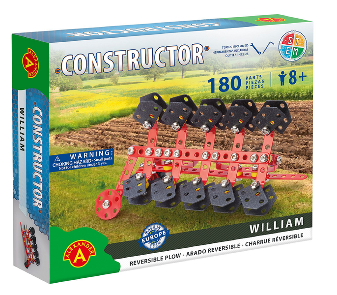 Alexander Constructor Toy William Reversible Plough