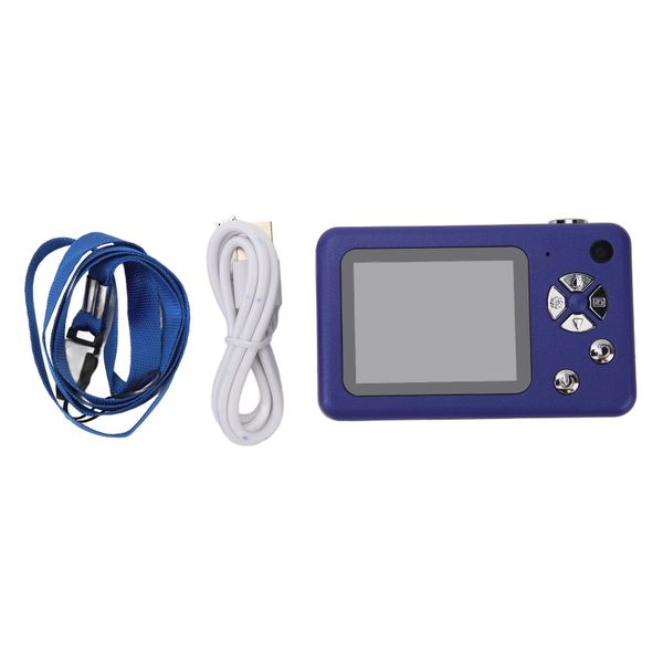 48MP 2.5K Camera - 2.4" IPS, 8X Zoom Navy Blue