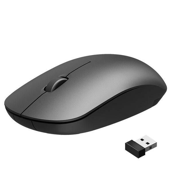 Silent Wireless Mouse - Ergonomic, Slim &amp; Portable (Battery Not included)