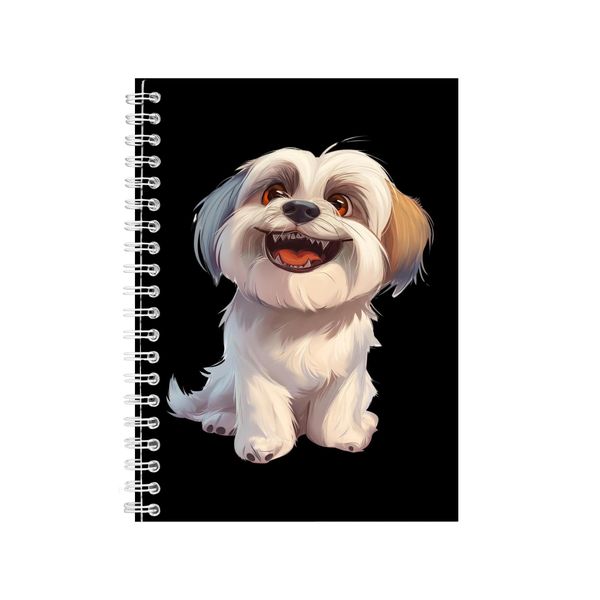 Shih Tzu A5 Notebook Spiral Lined Trendy Notepad Dog Idea 335
