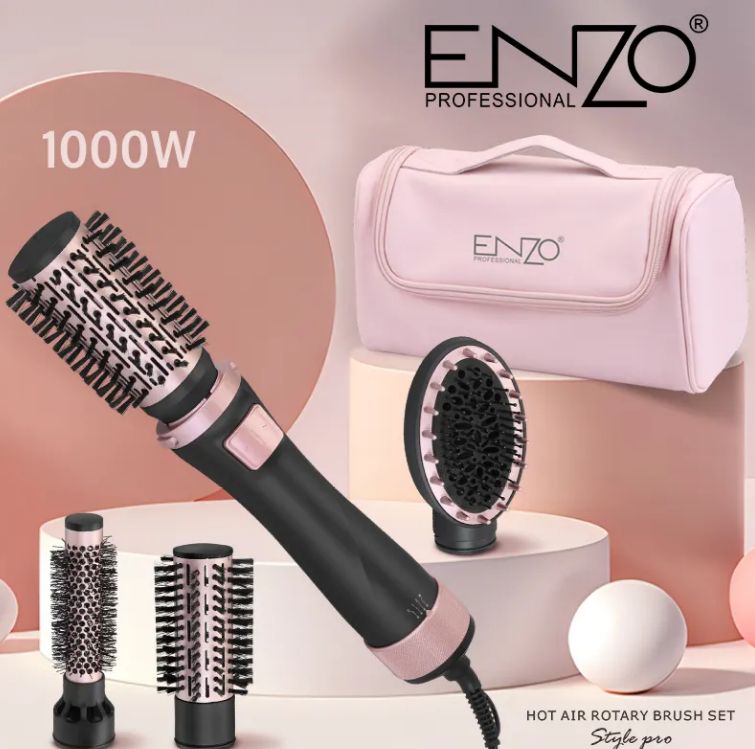 Enzo 4 In 1 Rotating Negative Ionic Detachable Brush Head | Shop
