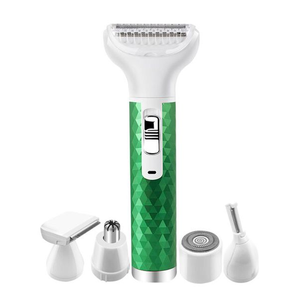 5 in 1 Hair Trimmer for Face Eyebrow Mustache Arm Leg Armpit Bikini