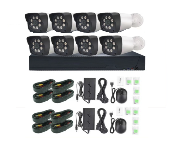 CCTV Camera - 8 Channel KIT