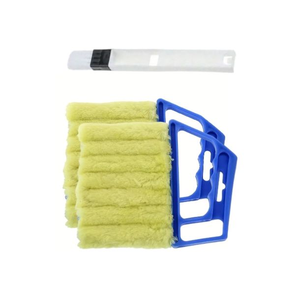 Plastic 2 Pack Blind Cleaner and Small Dust Brush