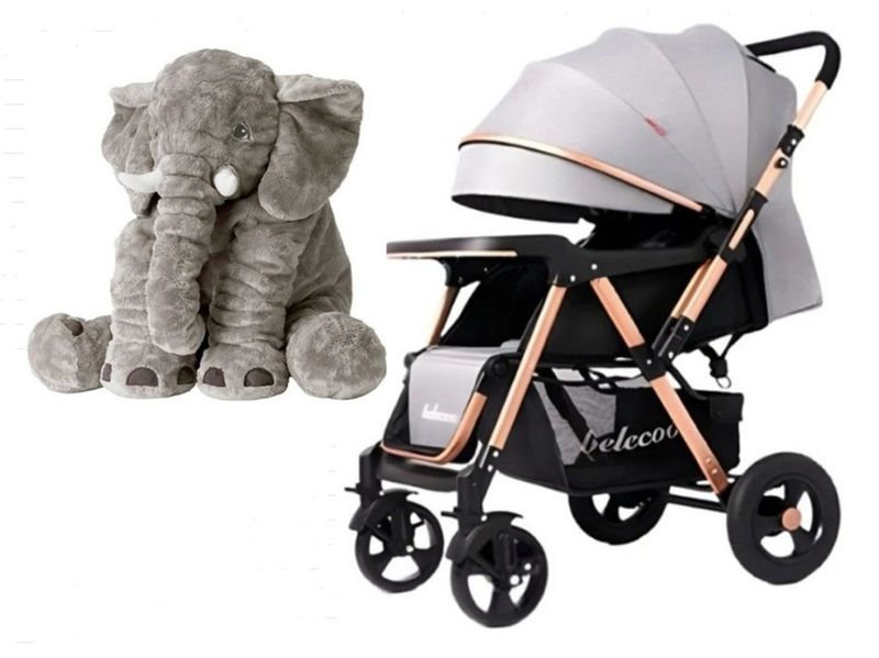 High Quality Modern Stroller With Unique Elephant Pillow