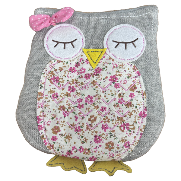 Microwave Heating Pad Hot Cold Therapy Bag for Pain Relief Owl-250g