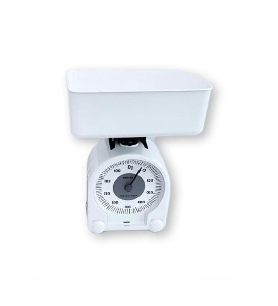 White Classic Kitchen Weighing Scale