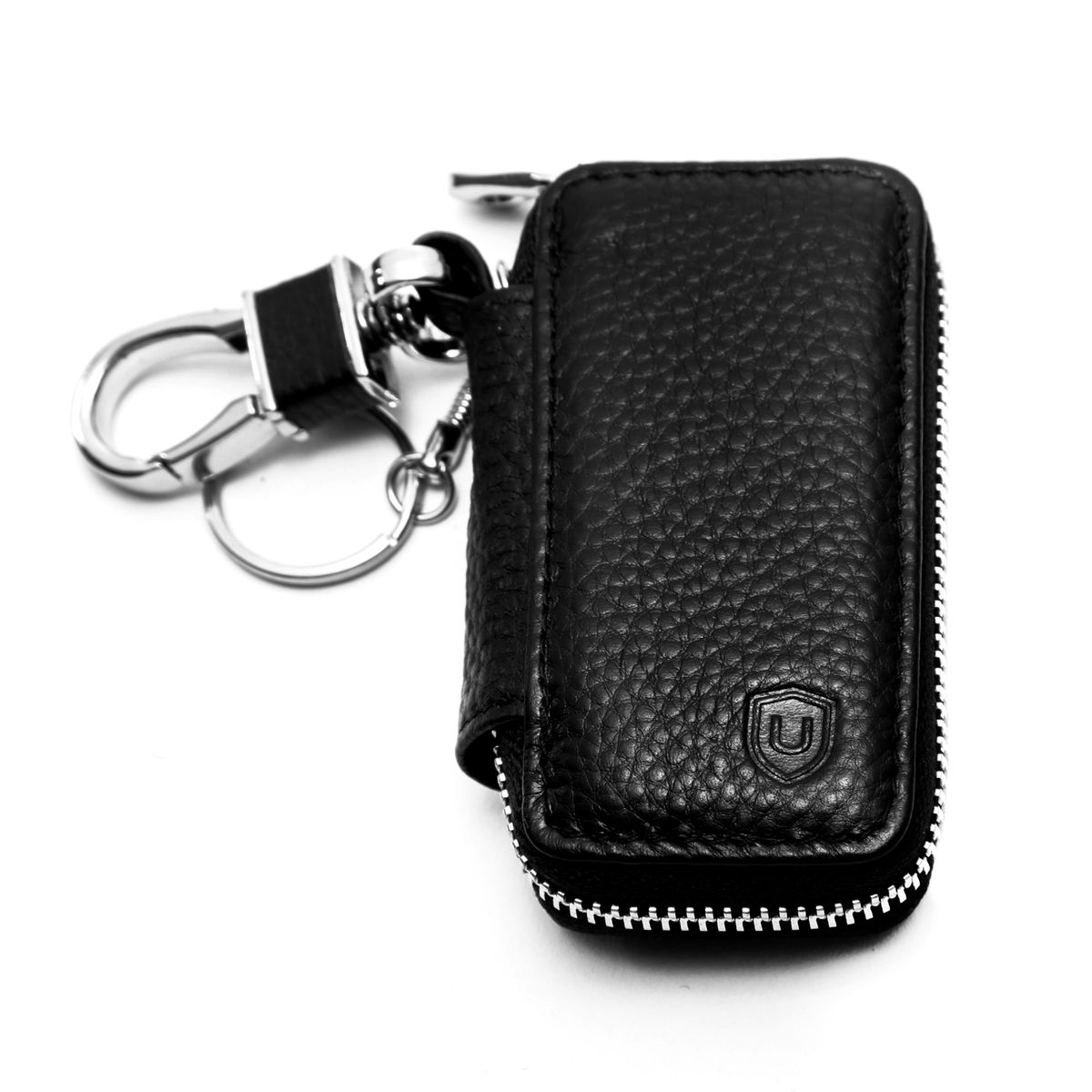 Uvongo Car Keychain,Genuine Leather Car Key Chain Coin HolderKeyring ...