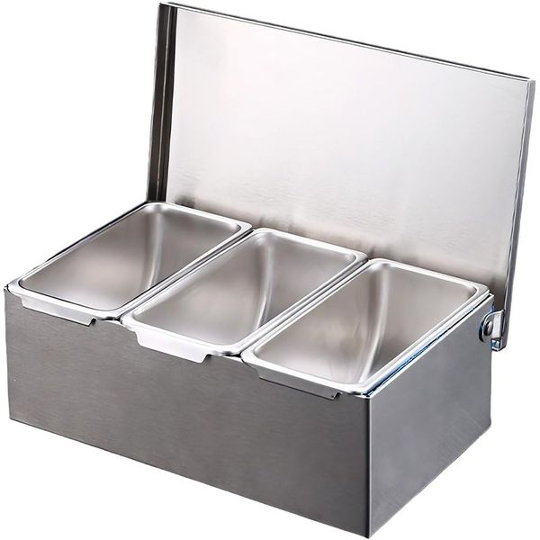 Seasoning Container Set Stainless Steel Seasoning Box