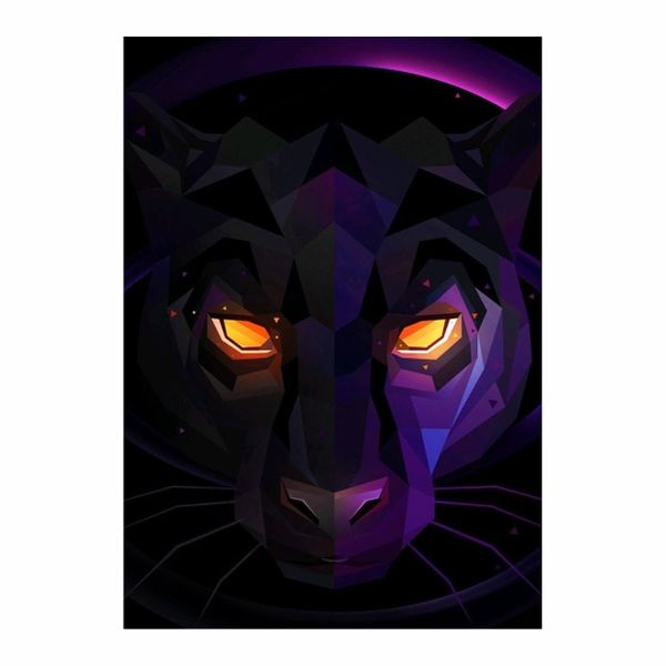 Black Panther Logo - A1 Poster