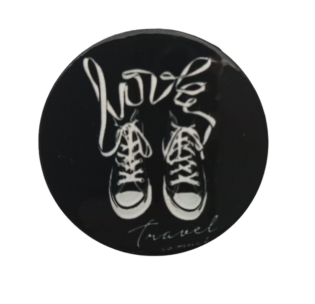 Popsocket Phone Grip Stick On- Love spelled shoelases sneakers