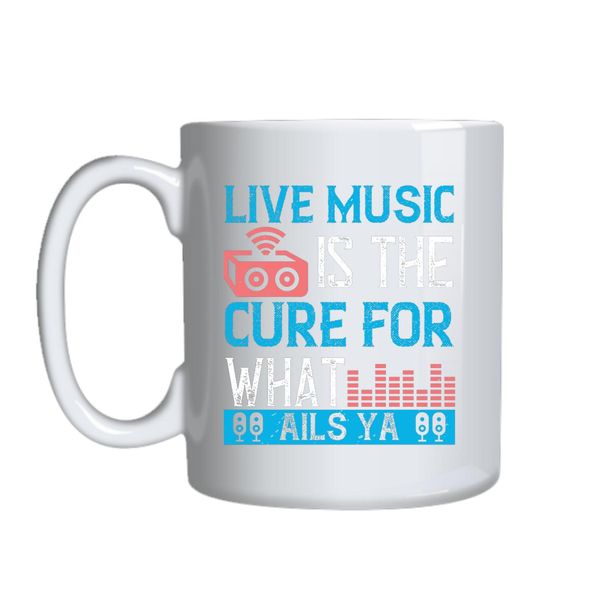 Live Music Mug Gift Idea 164