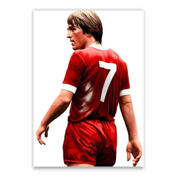 Kenny Dalglish Cartoon Poster - A1
