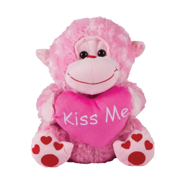 Valentines Monkey Queen lover with a Heart