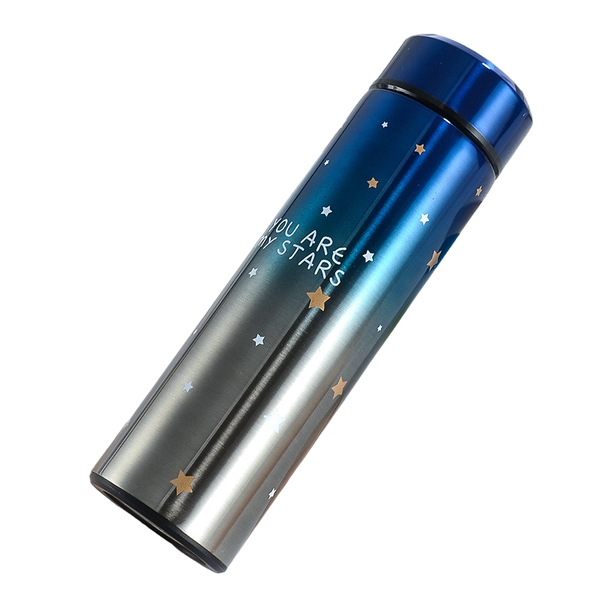 Creative Thermal Temperature Display Stainless Steel Travel Mug- SD
