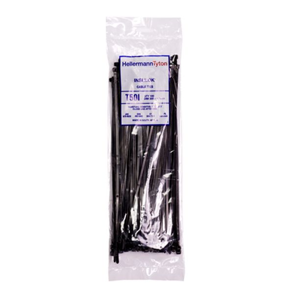 Actsys Cable Ties T50I Black 300mm x 4.6mm