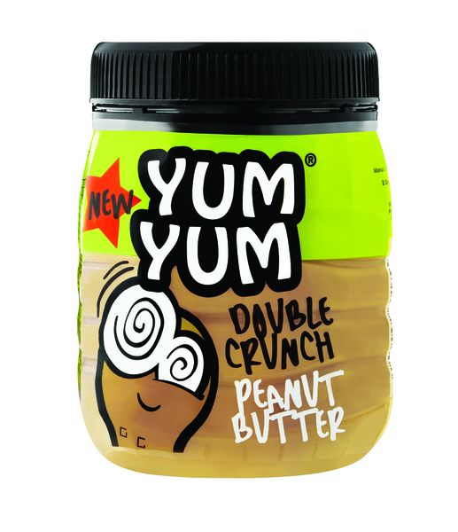 YUM YUM Double Crunch Peanut Butter 400g