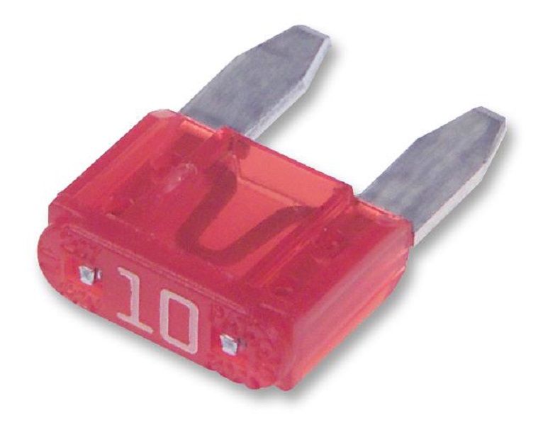 LittleFuse 0297010.WXNV Automotive Fuse, Fast Acting, 10 A, 32 V