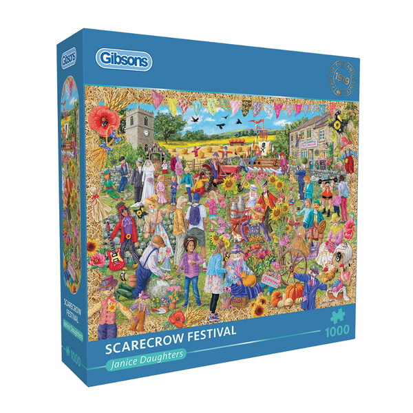 Gibsons - Scarecrow Festival - 1000 Piece Jigsaw Puzzle