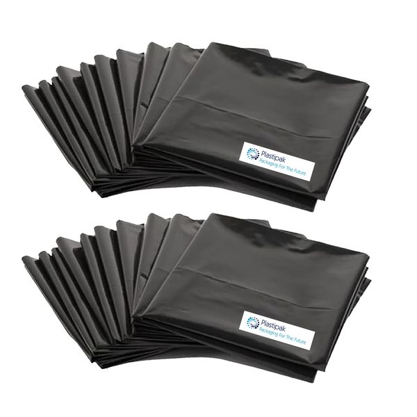 Plastipak Recycled Smokey Trolley Bin Liners - 20 in a Pack