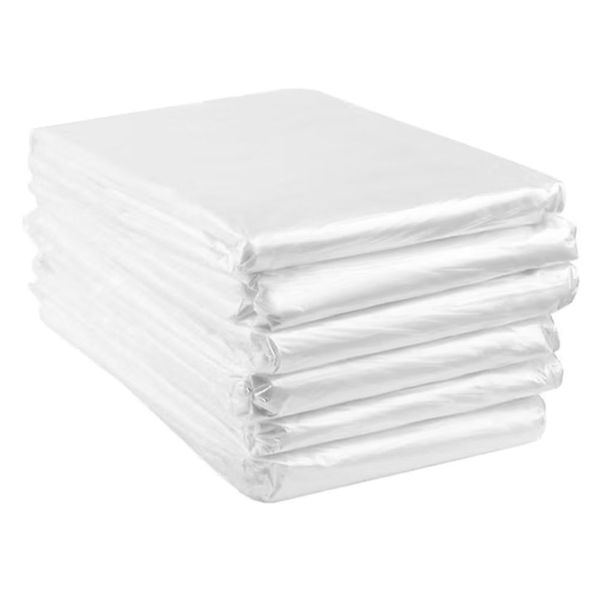 Home 50 Piece Large Flat Pocket Transparent Storage Plastic Bag -90cm