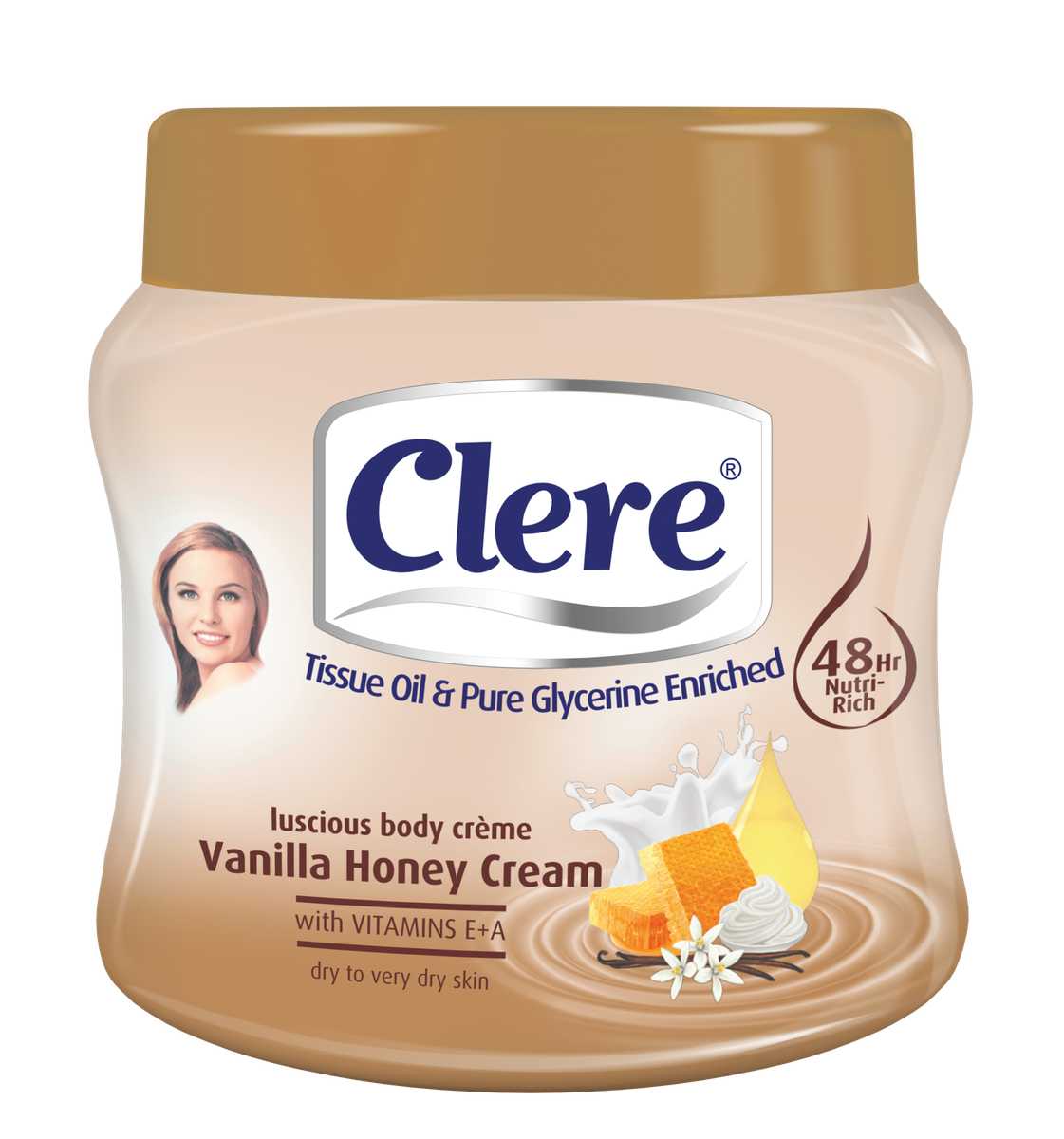 Clere Body Cr me Vanilla Honey 500ml Shop Today. Get it Tomorrow!