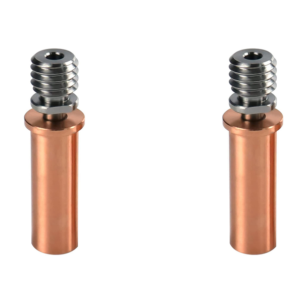Bimetal Heatbreak Copper Titanium Tc4 Throat For Anycubic Mega S