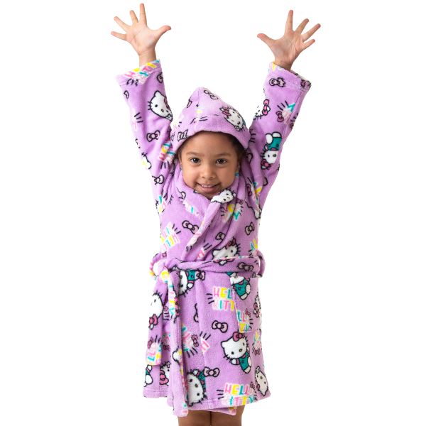 Hello Kitty Official Licensed - Kids Gown Bathrobe