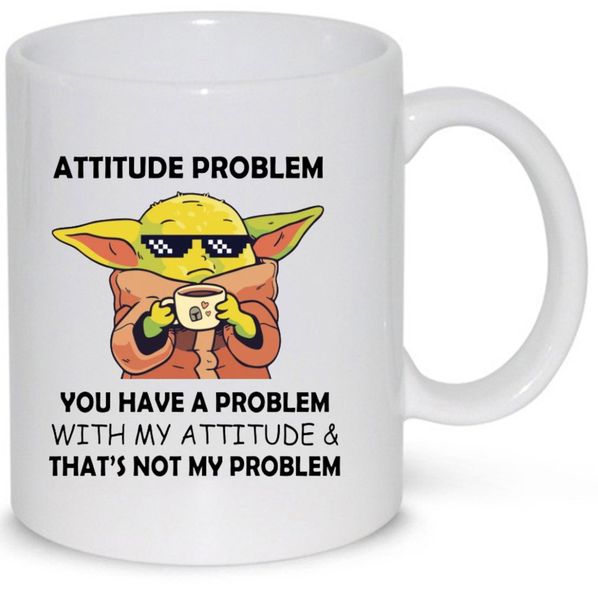 Attitude Problem Baby Meme Funny Gift Coffee Mug (11Oz Normal Size)