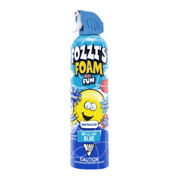 Fozzis Foam For Fun Brilliant Blue 550ml - 3 Pack