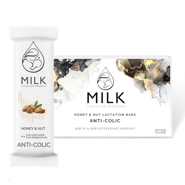 Milk Lactation Products Honey and Nut Lactation Bars