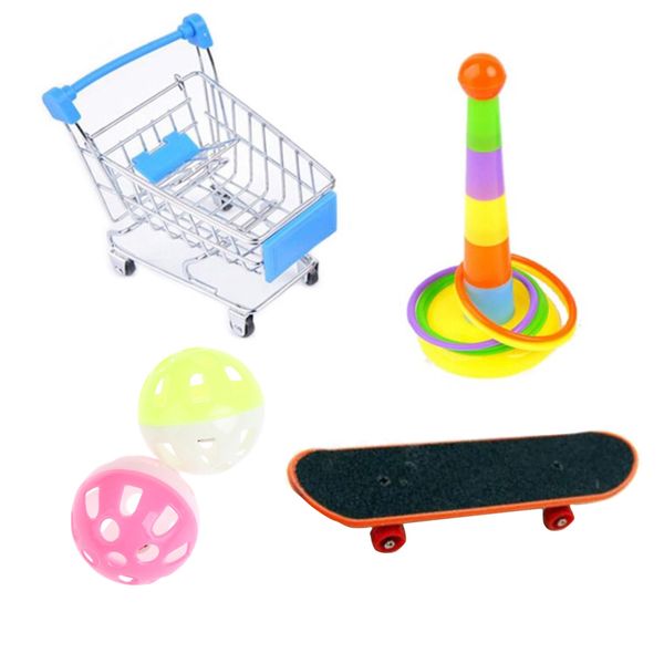 Pet Bird Parrot Interactive Toy Set of 5