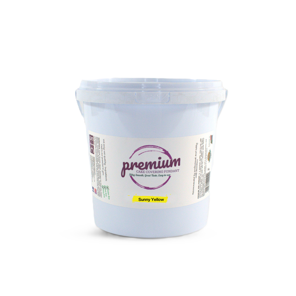 Premium Sunny Yellow Fondant