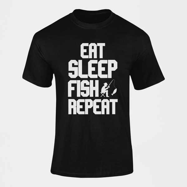 Eat Sleep Fish Repeat T-Shirt
