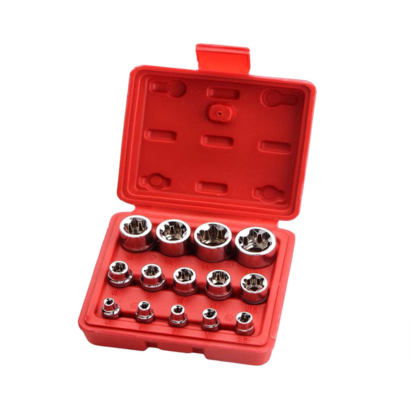 14-Piece Impact Repair Female Bit Socket Set
