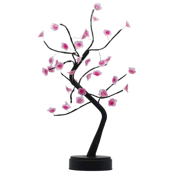 50cm Decorative Flexible Artificial Plum Blossom LED Tree Lights D-5
