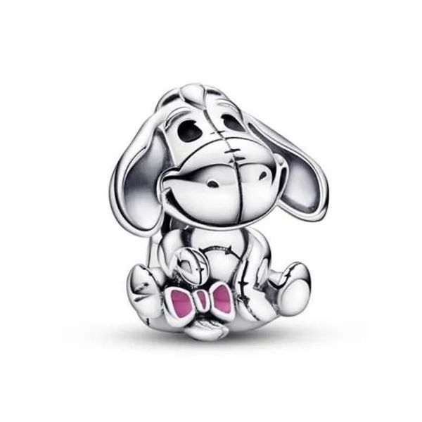 925 Sterling Silver Winnie the Pooh Eeyor Donkey Bracelet Charm / Pendant