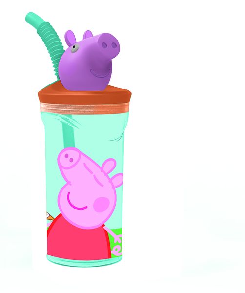 Peppa Pig 3D Figurine Tumbler 360ml