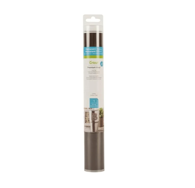 Cricut Premium Vinyl Permanent Coffee Brown - 1-sheet 30x122cm