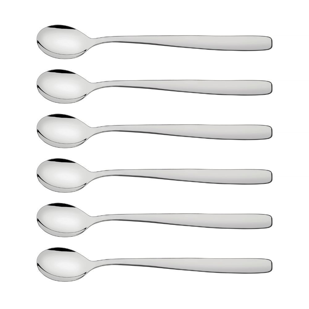 Tramontina 6 Piece Latte Spoon Set Stainless Steel, Dishwasher Safe