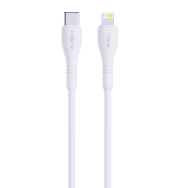 Moxom MX-CB333 Type-C to Lightning Cable - 36W Fast Charge, 1 m
