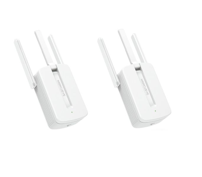 Mercusys 300mbps Wifi Range Extender Version 3 (2 pack)