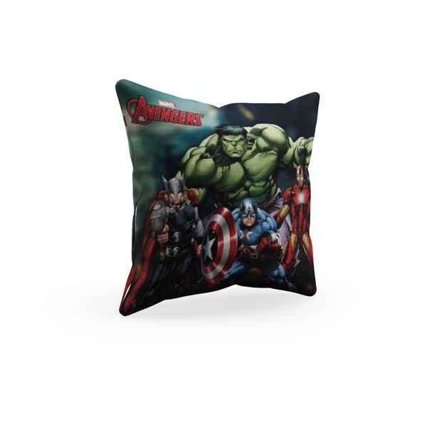 AVENGERS - Micro Velvet Kids Cushion Cover | AW