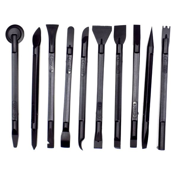 Plastic Prying Opening Toolset for Cellphone, Electronic Repair - 10Pc