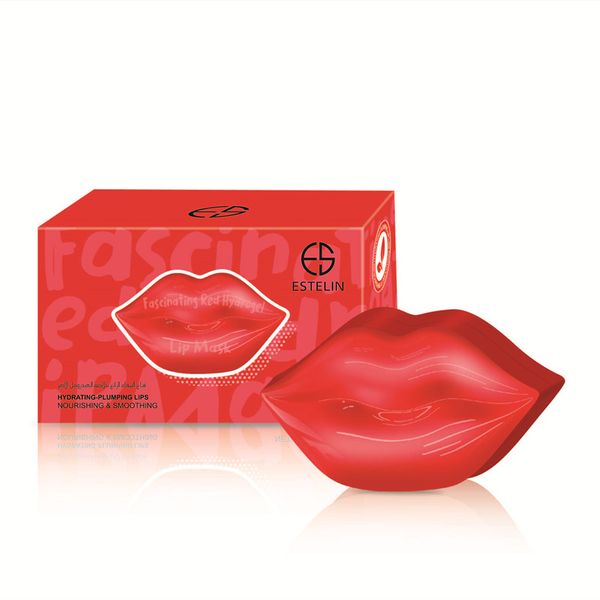 Estelin Hydrogel Lip Masks Plumps Lips 22 Pieces