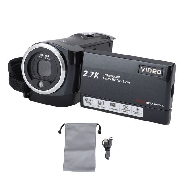 2.7K 50MP Camcorder With 2.8" Screen