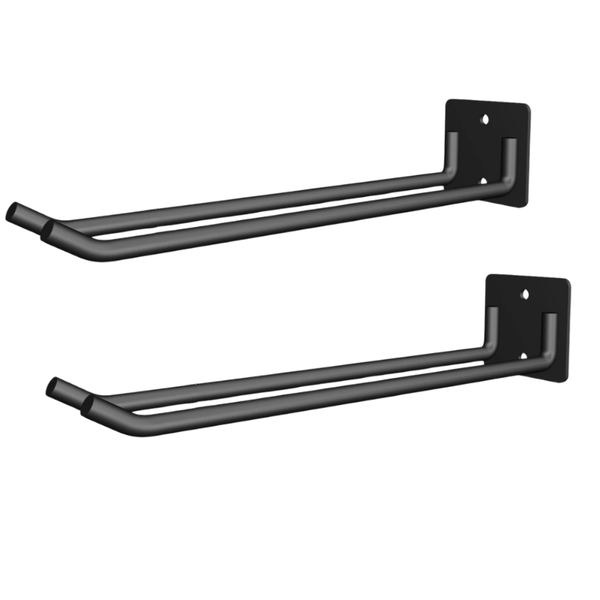 Arafst - Wall Mounted Heavy Duty Hook Rack Organizer For Tools (Set of 2)